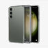ACS05610 - Galaxy S23 Ultra Case Liquid Crystal in crystal clear showing the back